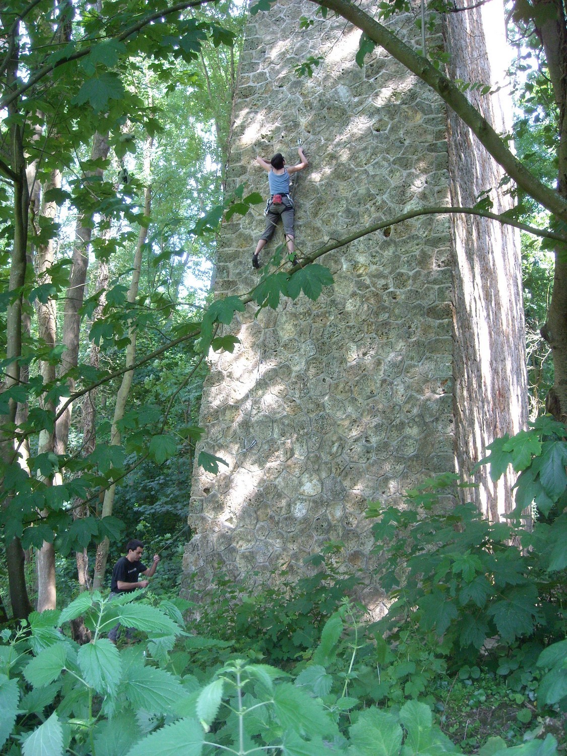 Géraldine au départ de "Mister Spoke" 5a.