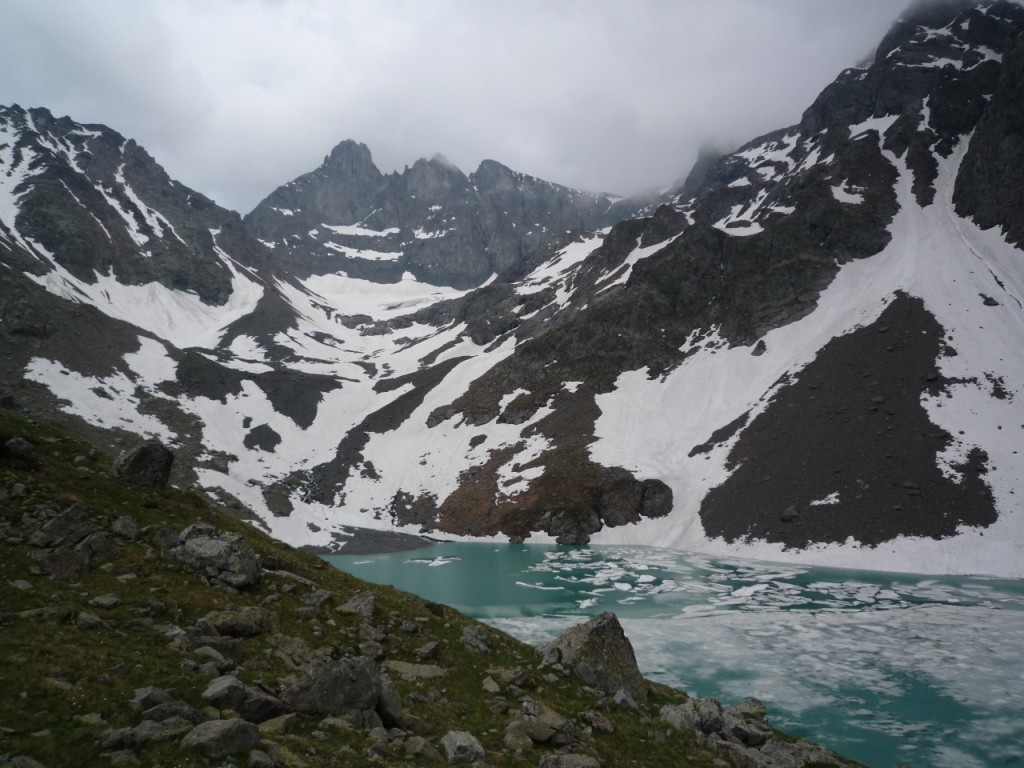 Arrivée au lac Blanc
