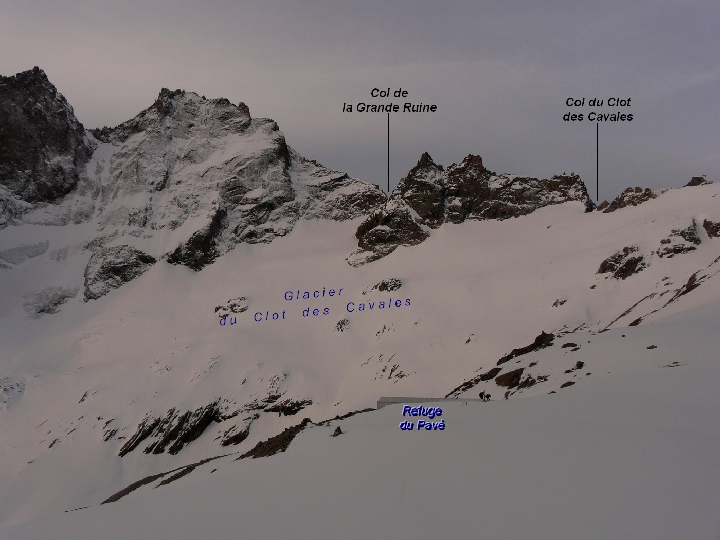 Glacier du Clot des Cavales