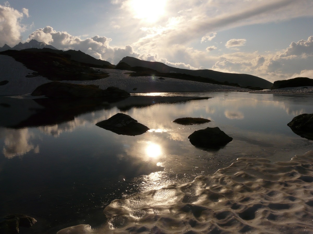 Un des lacs de la Portette