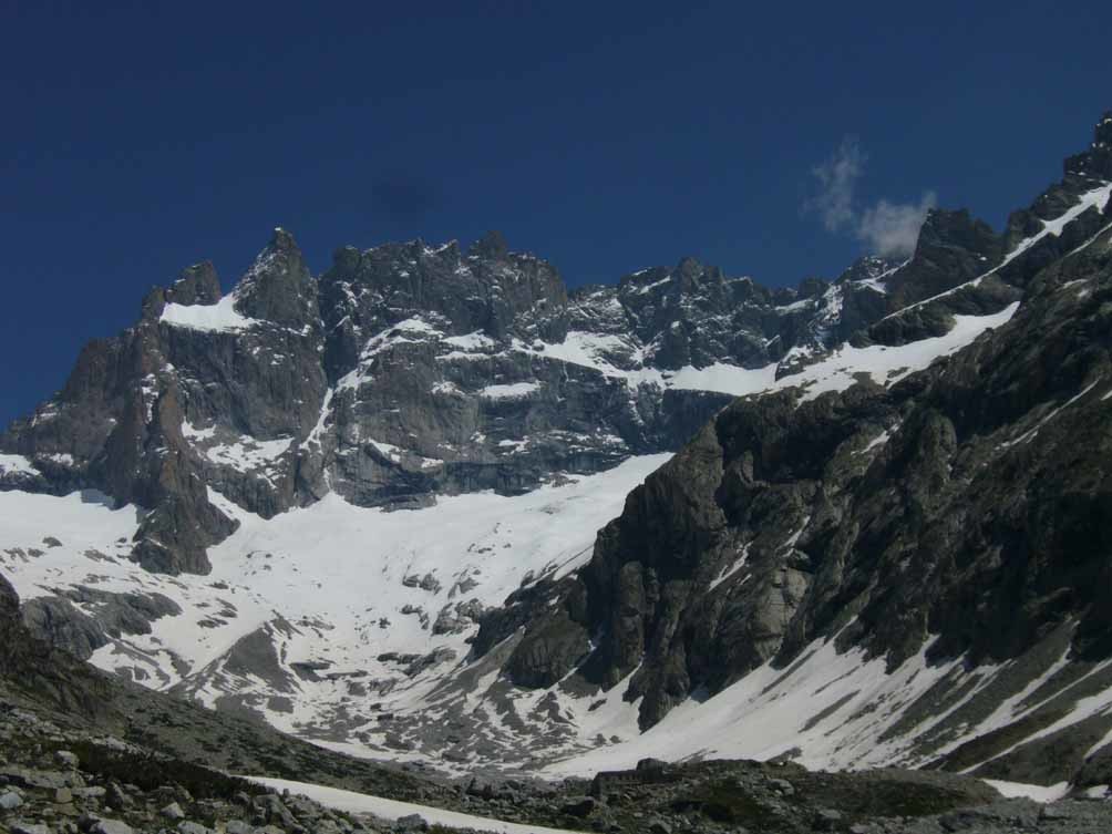 la meije encore bien platrée