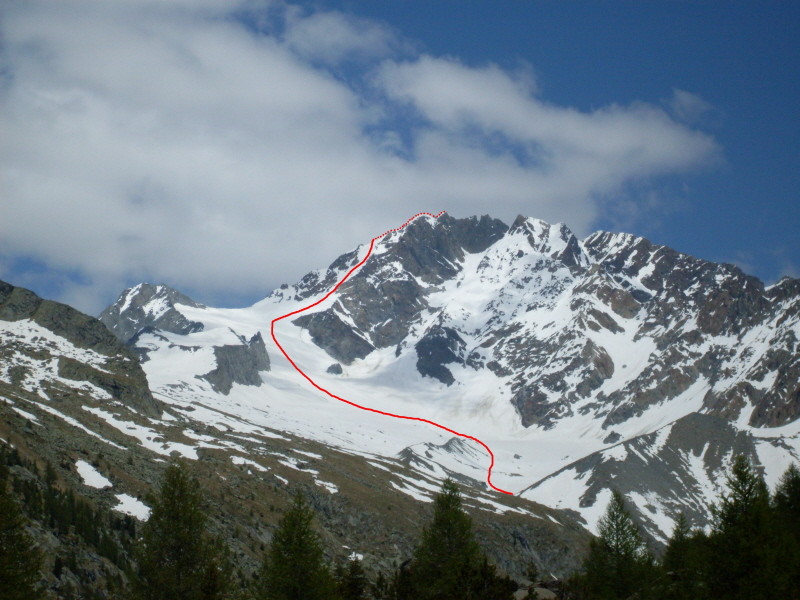 Monte Disgrazia canale Schenatti