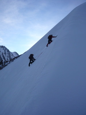 20 m en neige, glace