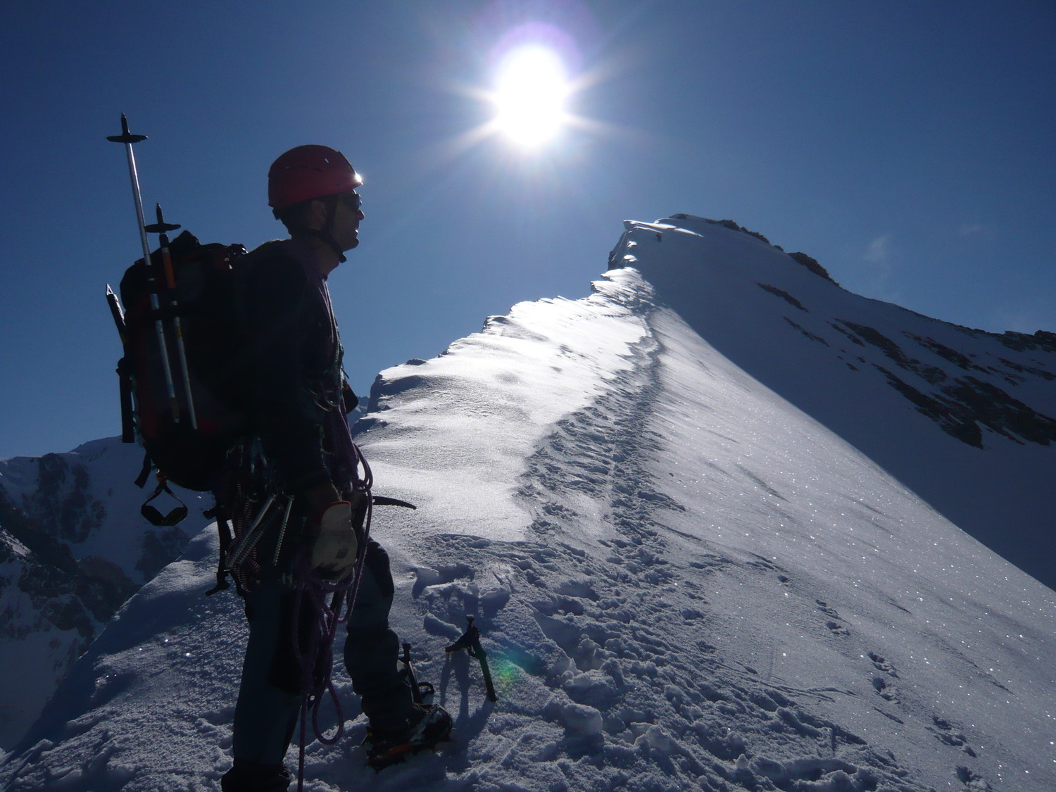 En route vers le point culminant des miages