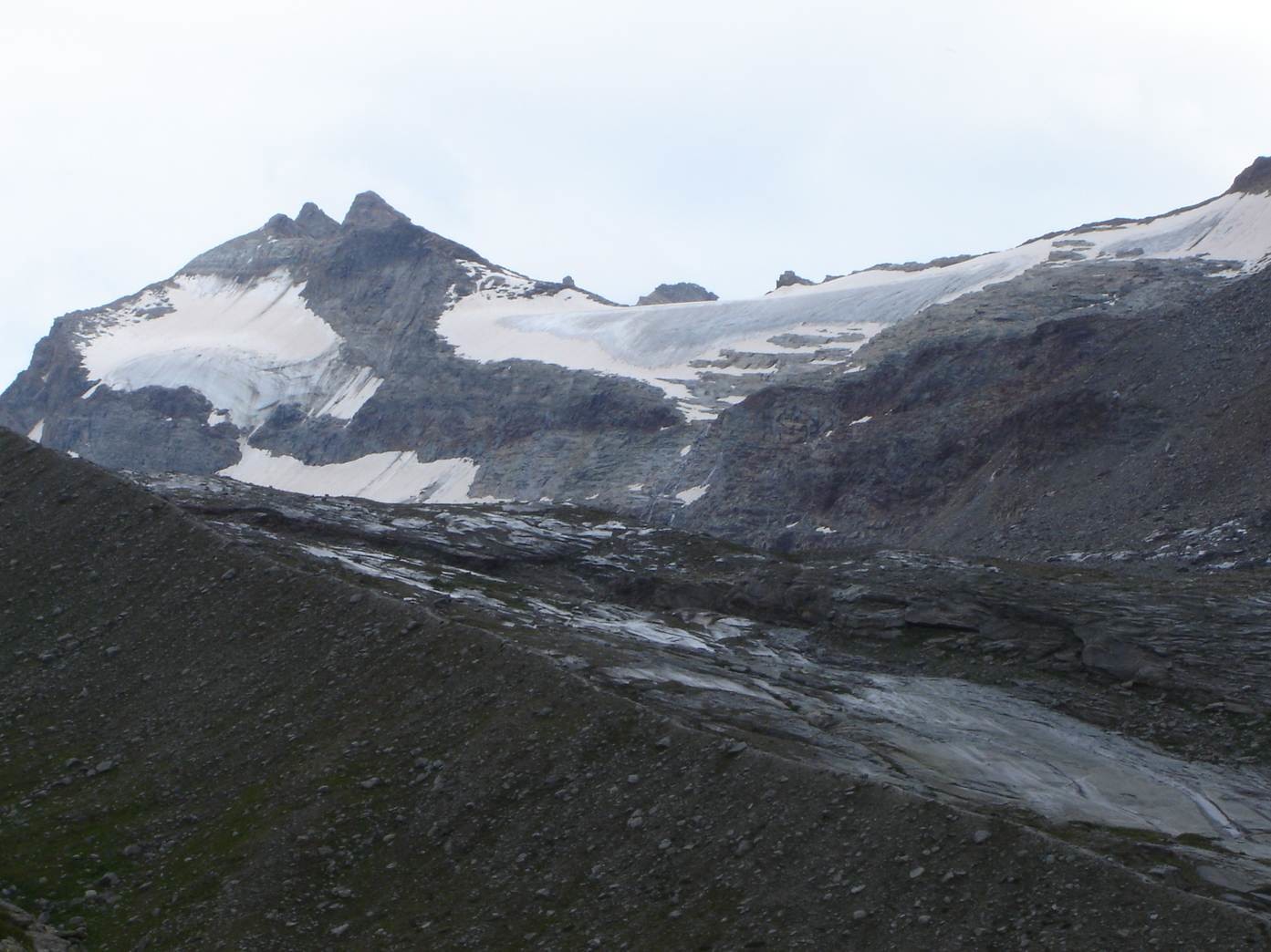 col de Trièves depuis le sentier des sources de l'Arc