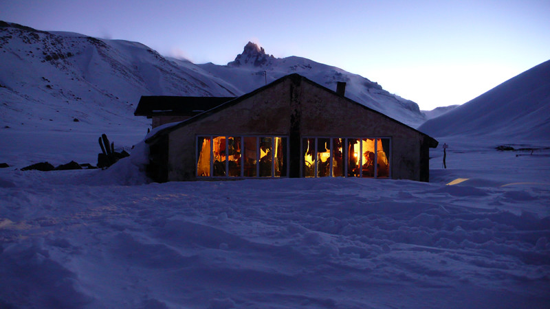 soirée au refuge été 2008