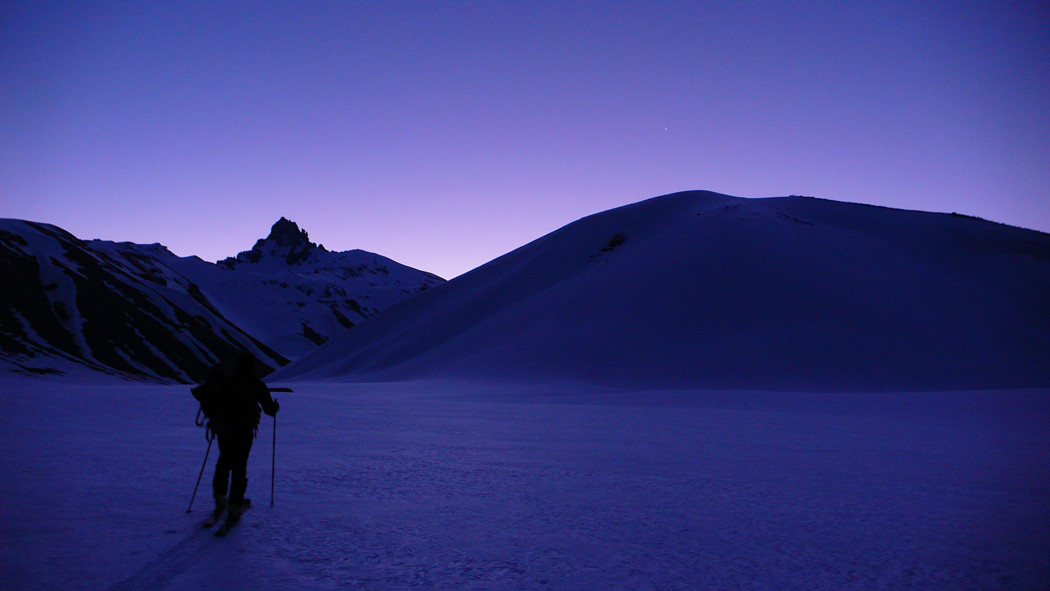 arrivée tardive au refuge de cajon grande été 2008