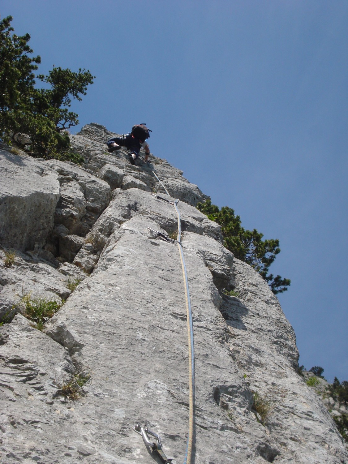 Daniel dans le pilier élancé de L14