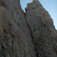 Départ de la voie