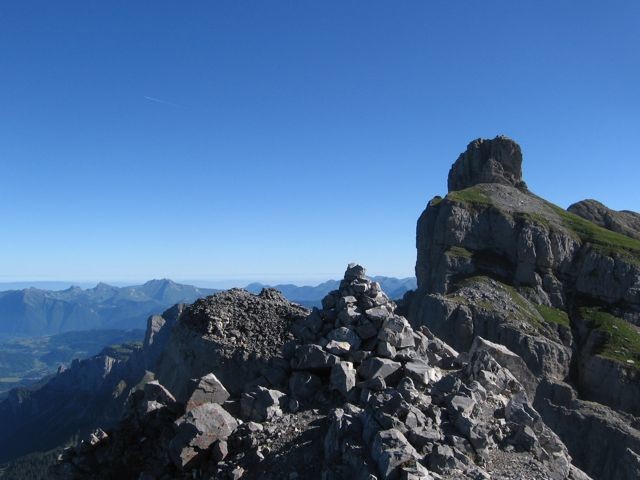 Aig. Rouge, depuis l'aig. de Varan
