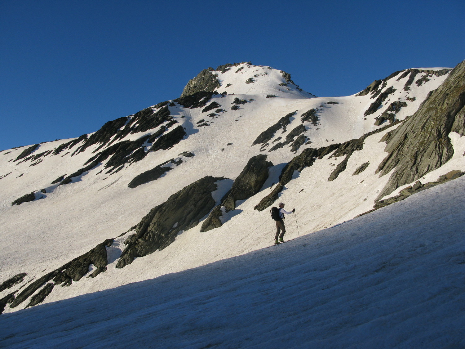 Pain de Sucre en montant au Fourchon