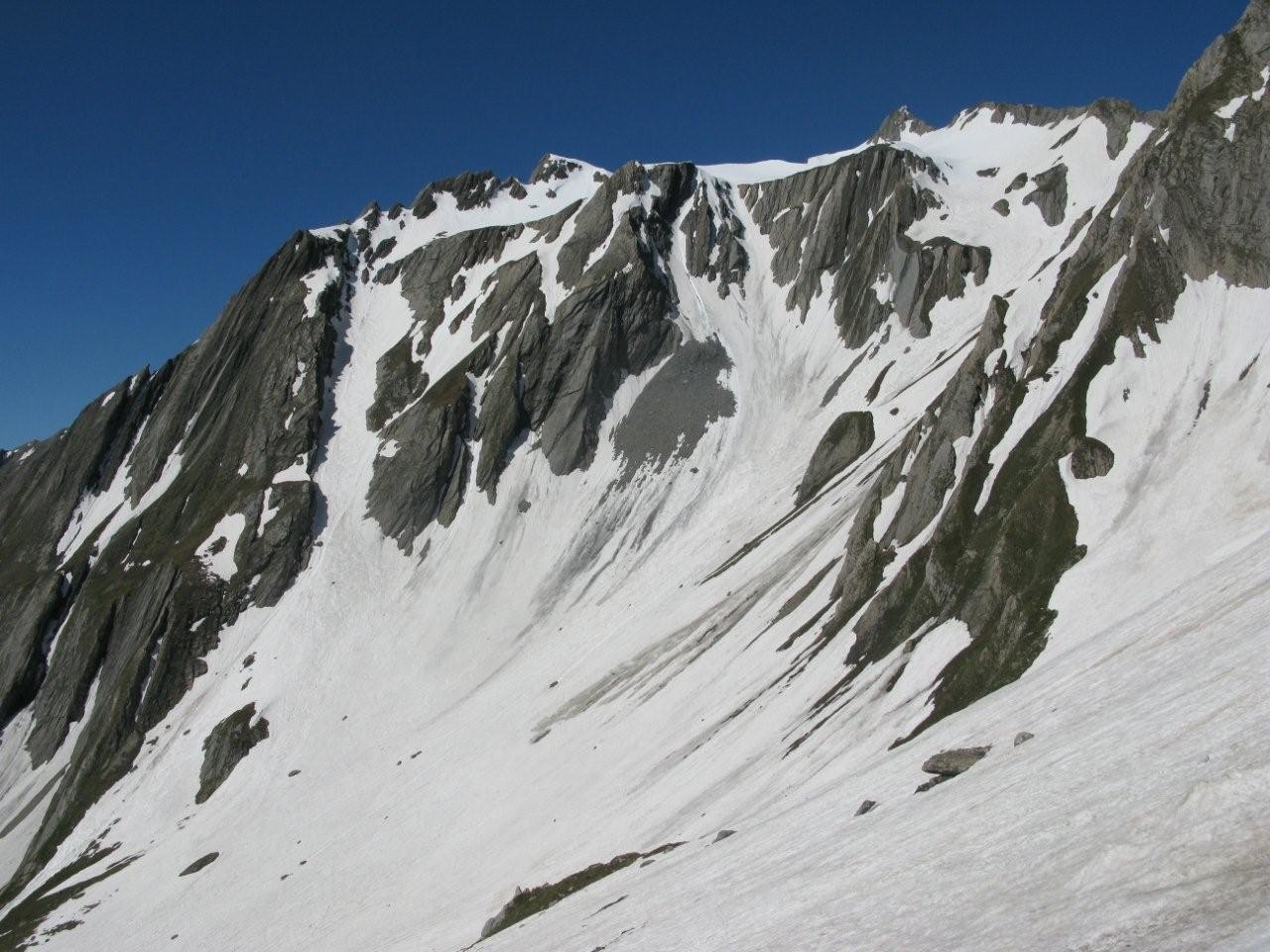Couloir NE à gauche