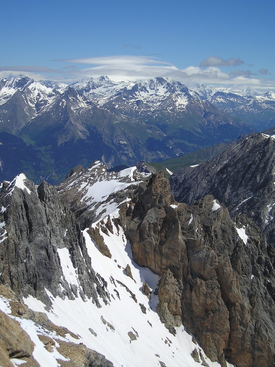 La gran Bagna devant la dent Parrachée
