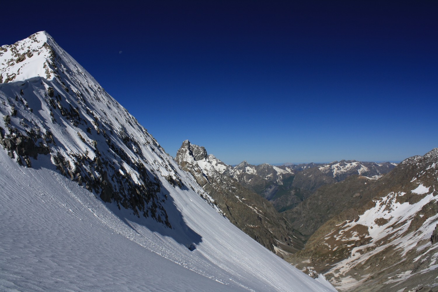 Du Col du Replat, vers l'W