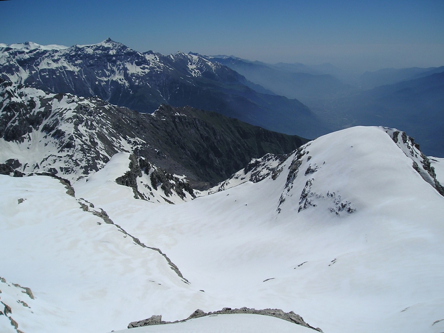 La montagne "la plus haute des Alpes" , au dessus de Susa