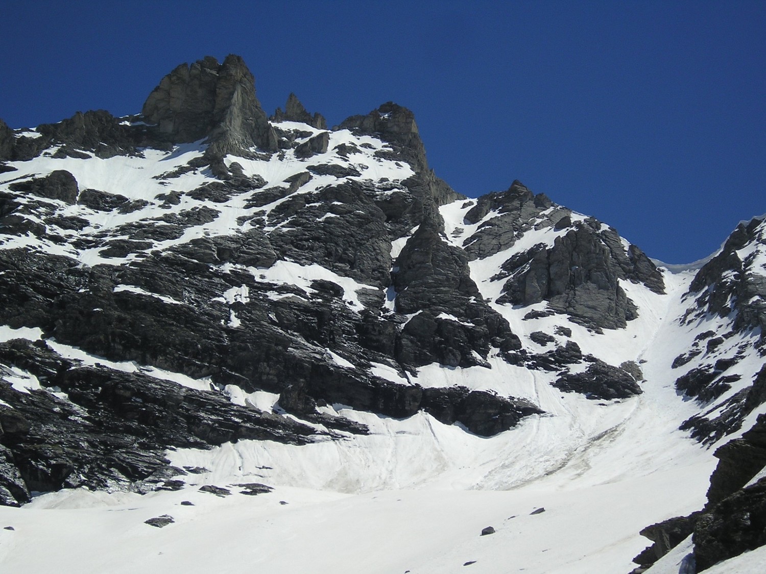 Couloirs W des dents d'Ambin