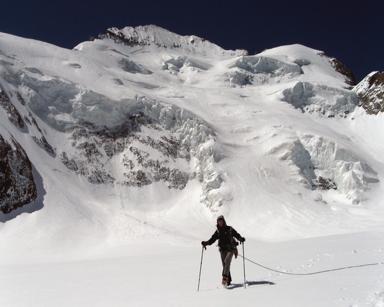 De retour sur le Glacier Blanc