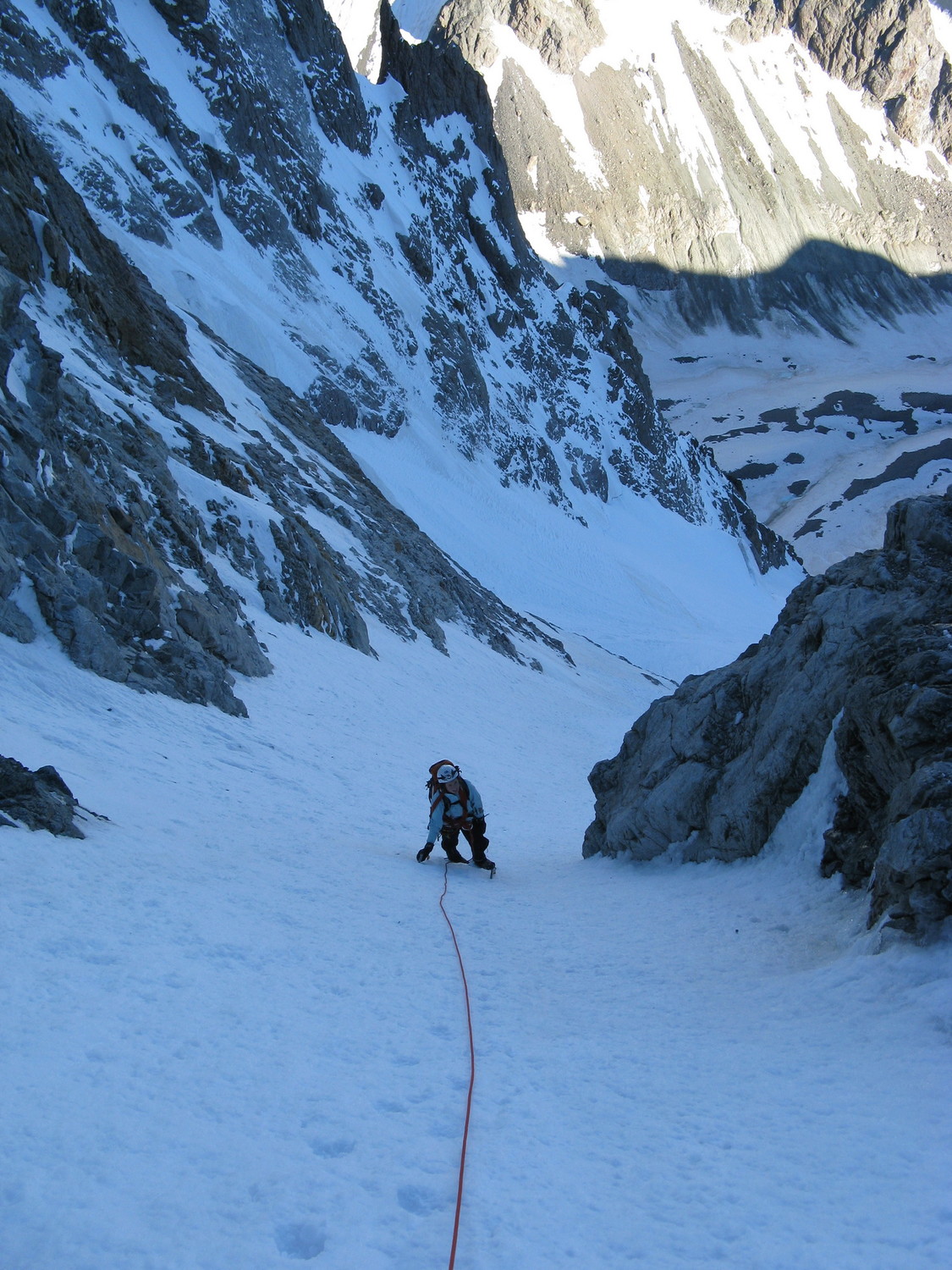 Petite pause avant... une autre petite pause ! Qu'il est long ce couloir !