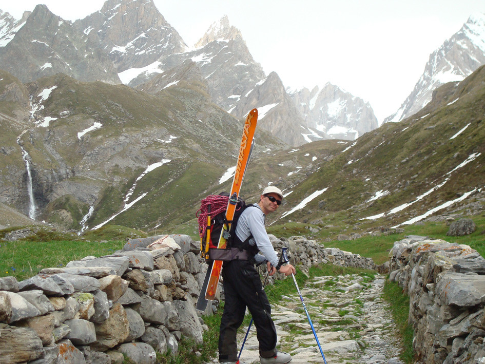 En montant vers le refuge
