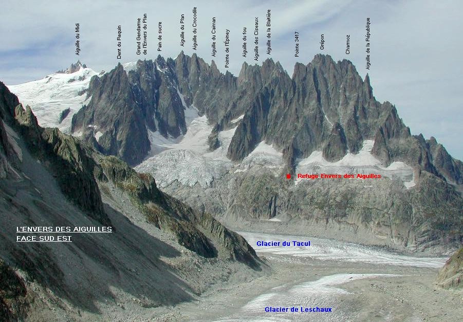 Envers des Aiguilles - Chamonix