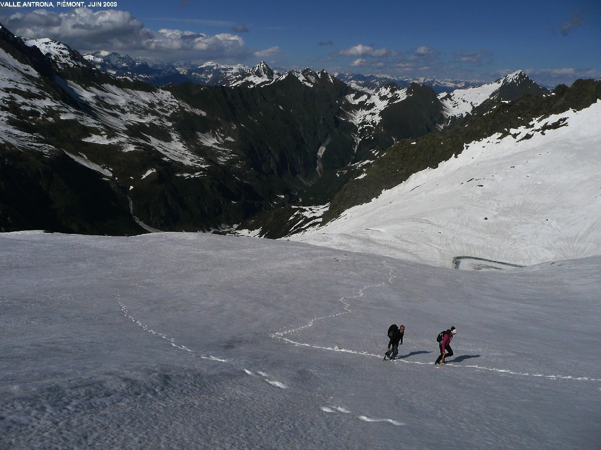 Montée au Coronette di Camposecco