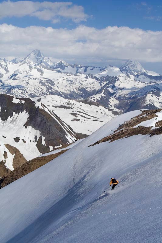 Discesa dal Grieshorn, parte alta