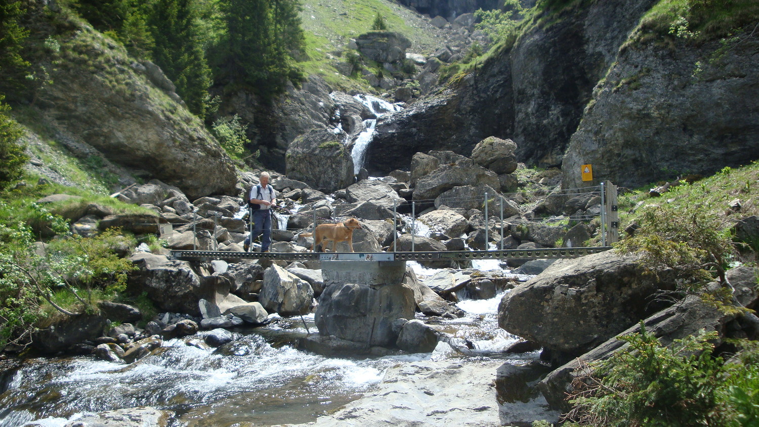 Traversée de la Saufla