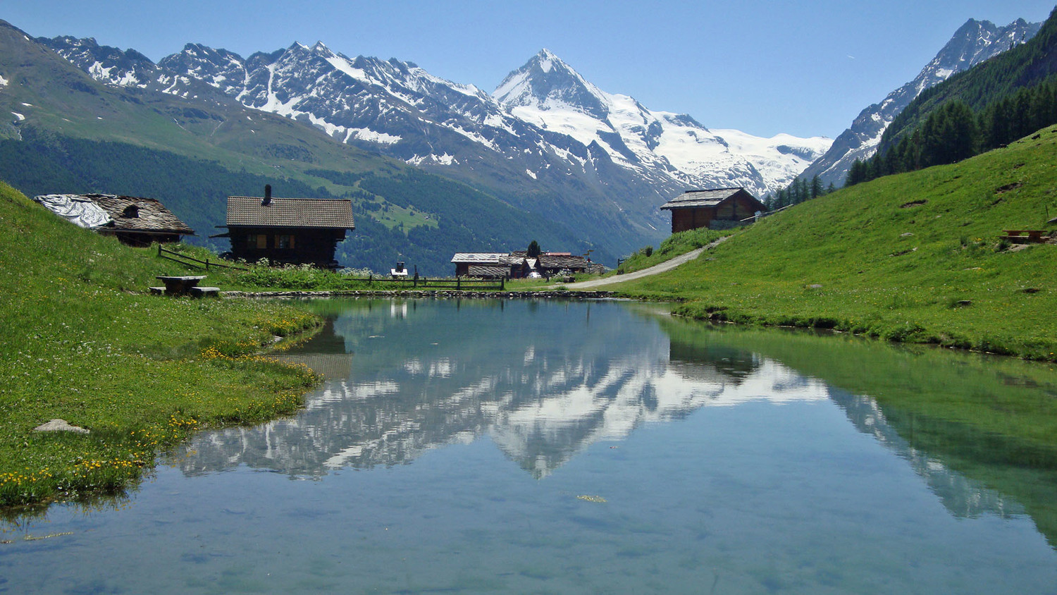 Lac d'Arbey et Dt.Blanche