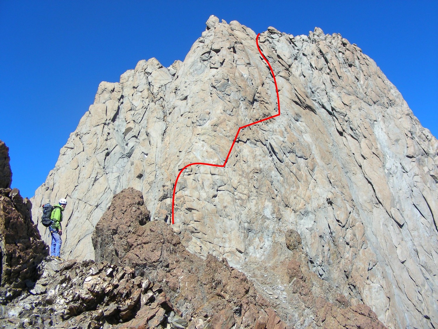 La vía CAC a la Torre del Campanario