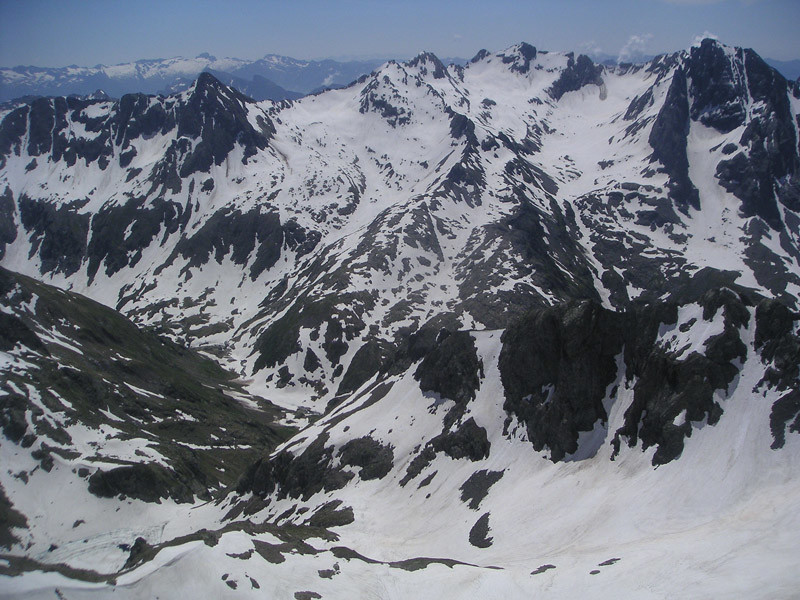 Panorama dalla vetta