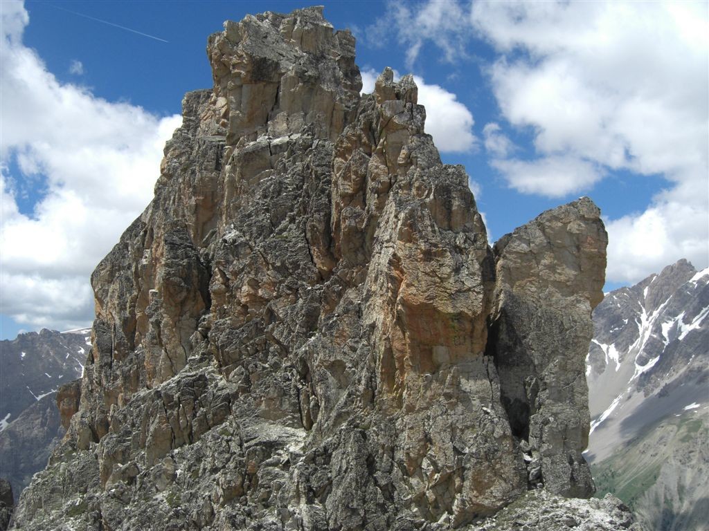 Début du Peigne - Entrée entre les blocs verticaux