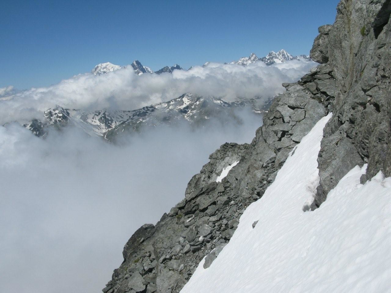 Dans le haut du couloir W de Proz