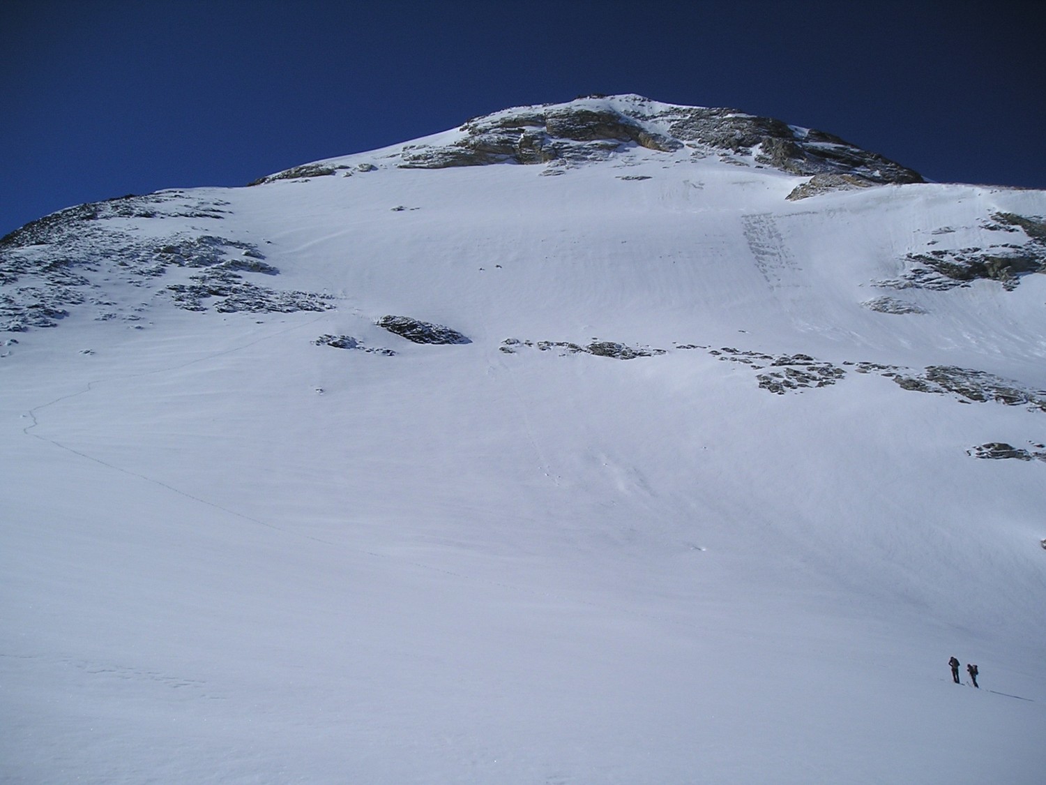 Tsanteleina, face nord