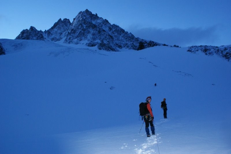 Départ glacier du Tour - Aiguille du Tour