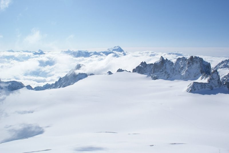 Vue depuis le sommet de l'Aiguille du Tour