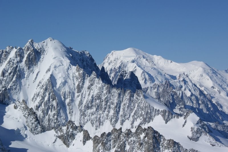 Vue depuis le sommet de l'Aiguille du Tour