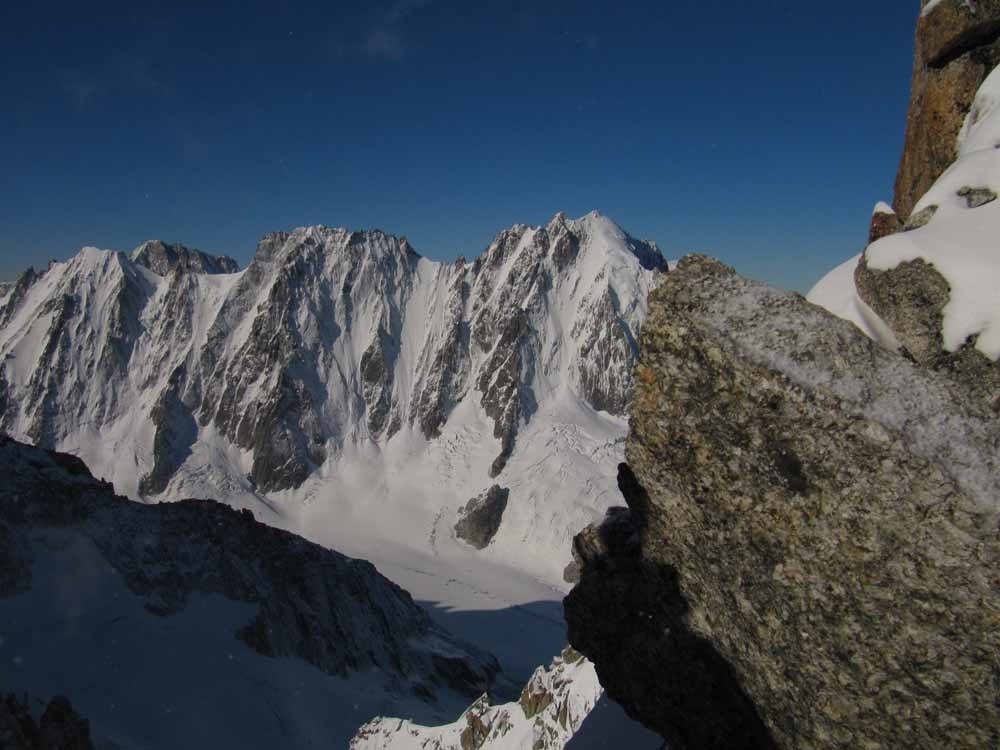 Vue sur la verte, les droites et les courtes