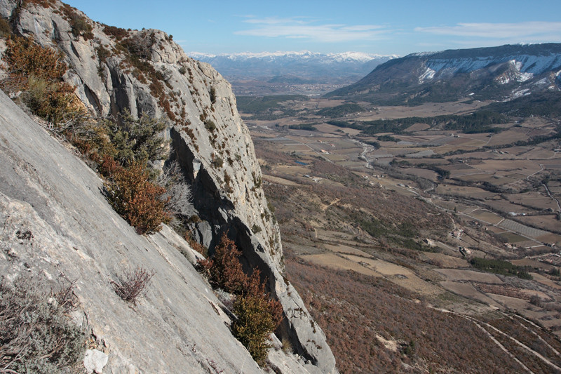 la vue sur la valée