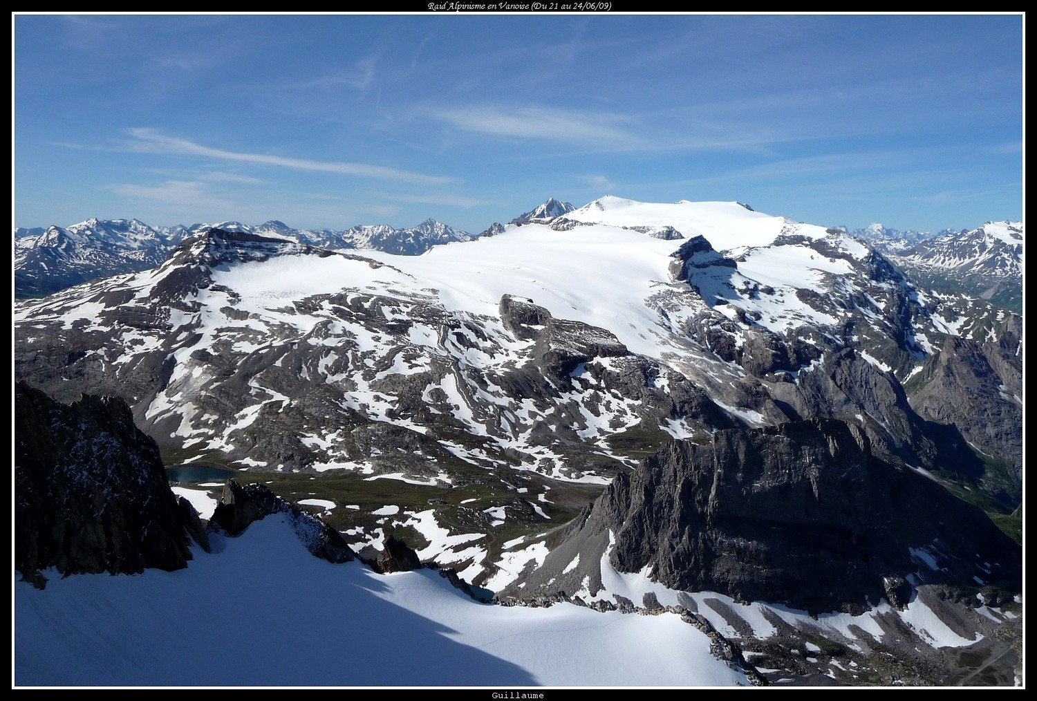 Glaciers de la Vanoise et Aiguille de la Vanoise