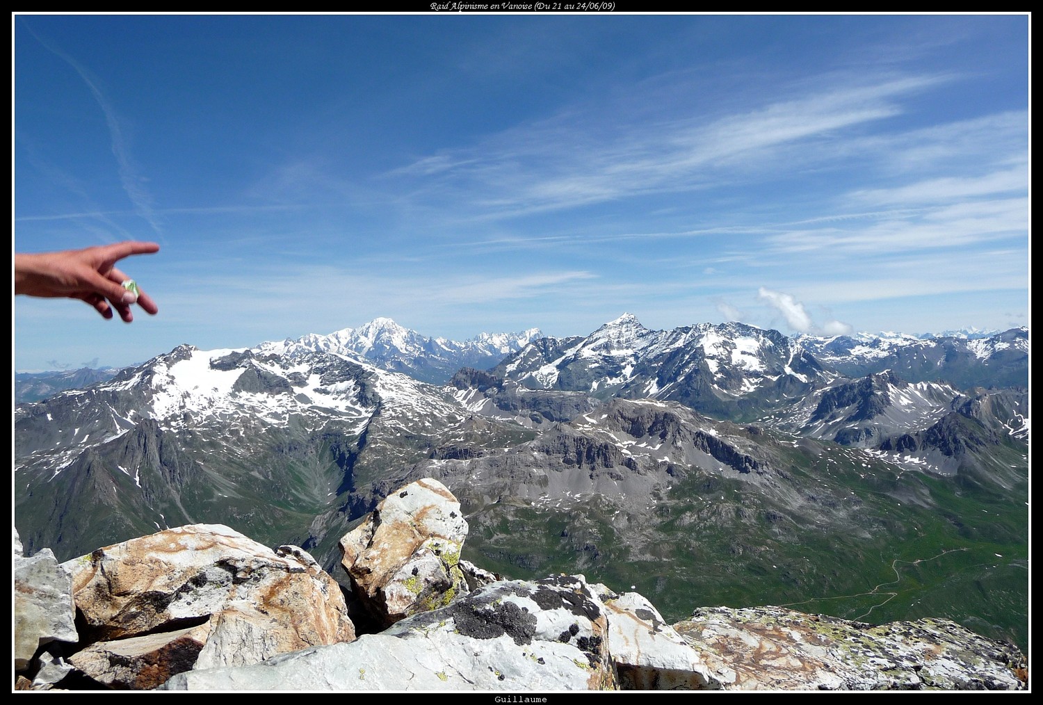 Panorama vers le Nord