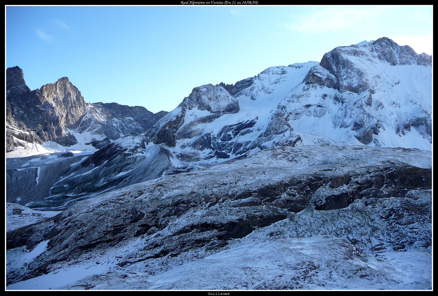 La Grande Casse sous la neige fraiche