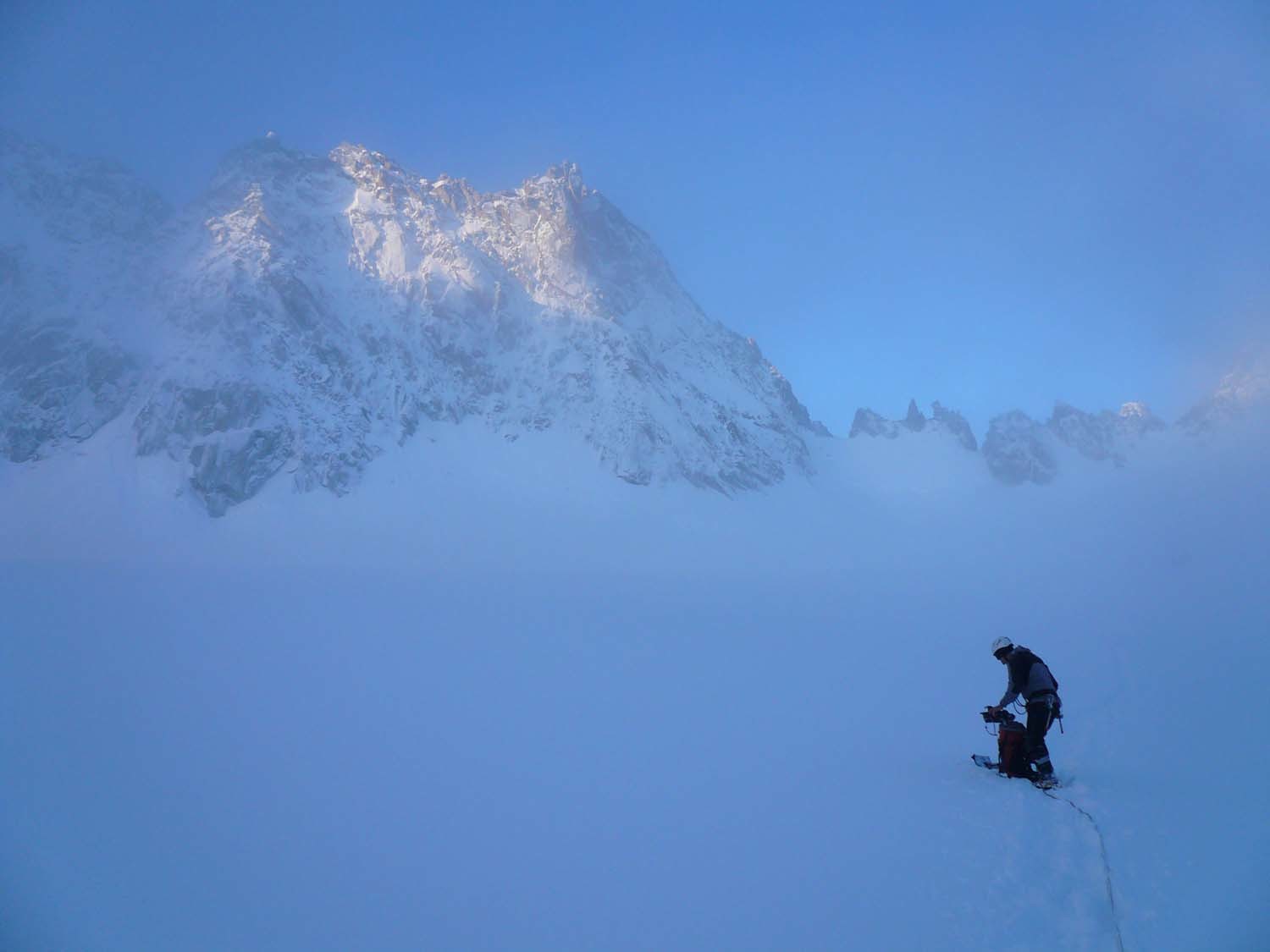 La brume se déchire enfin....