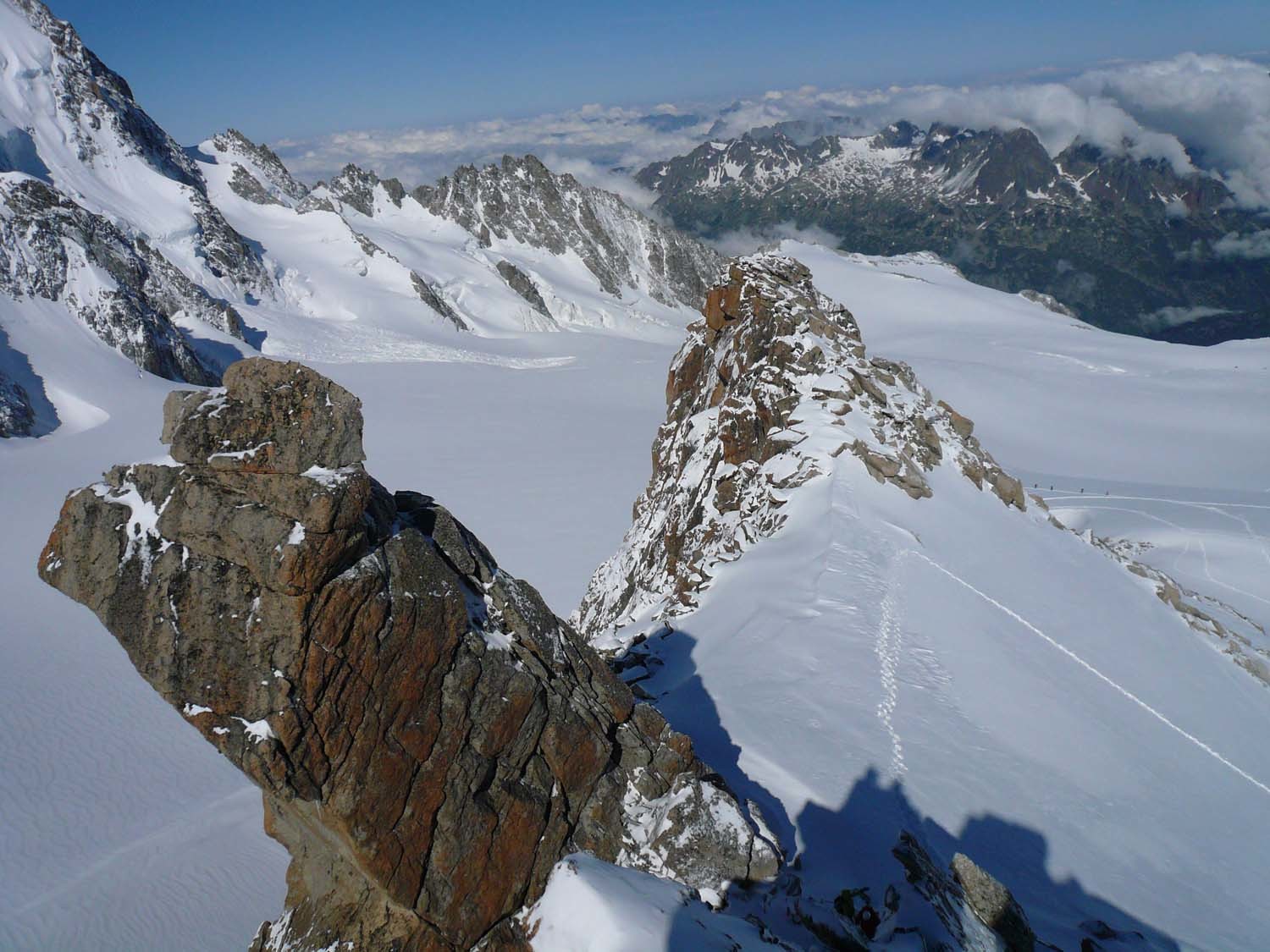 Depuis le sommet de la Petite Fourche