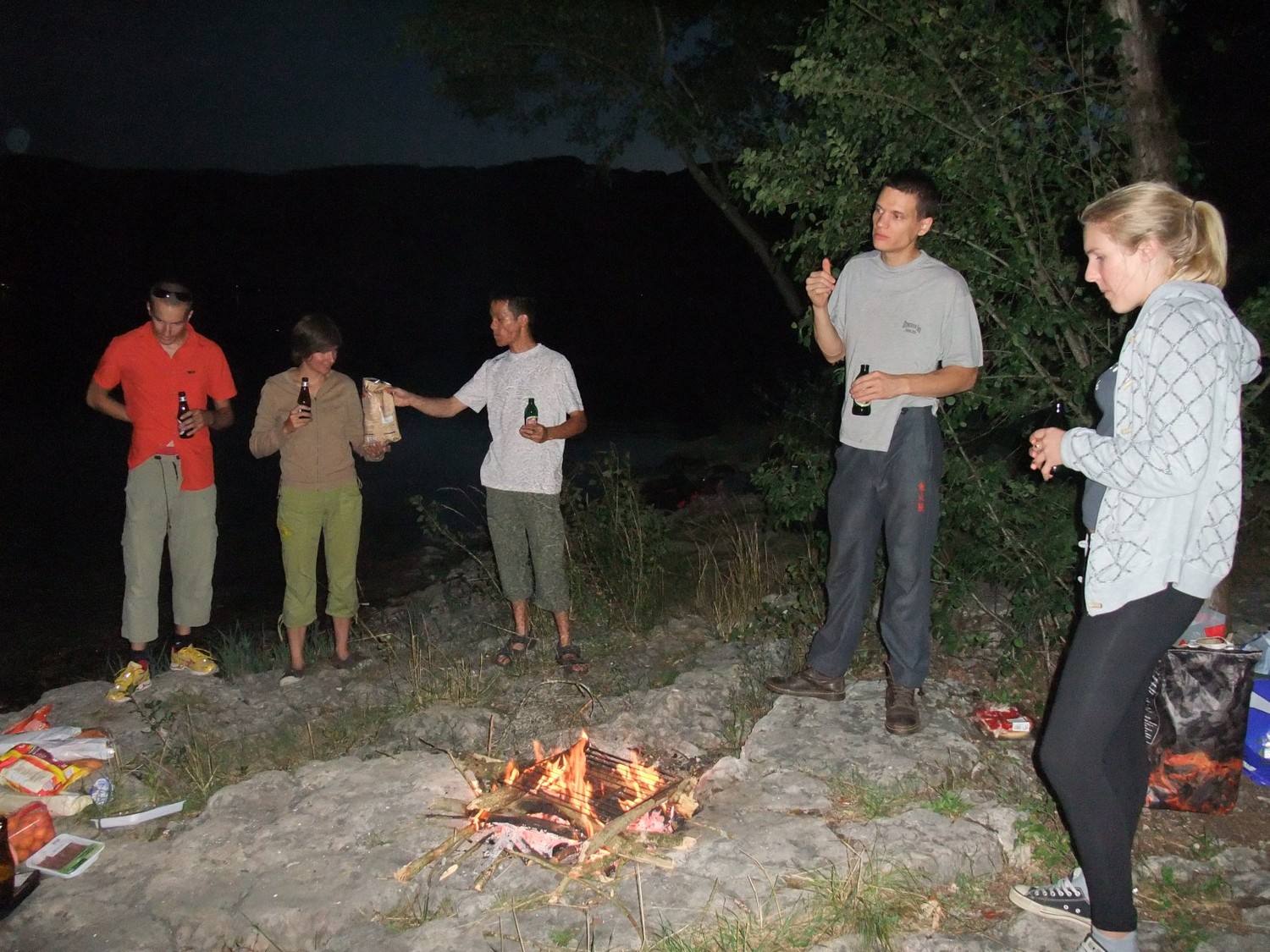 BBQ on Lylou beach