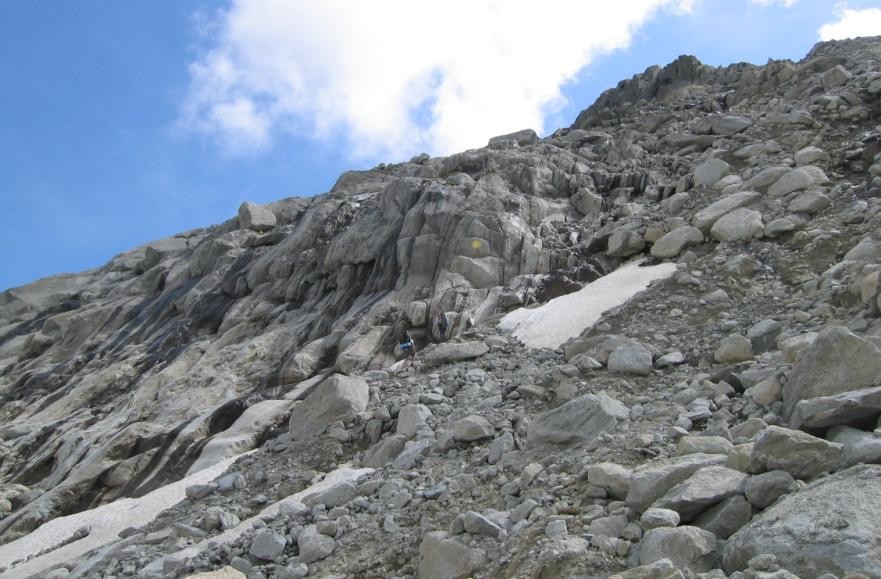 accès au Rognon- echelles