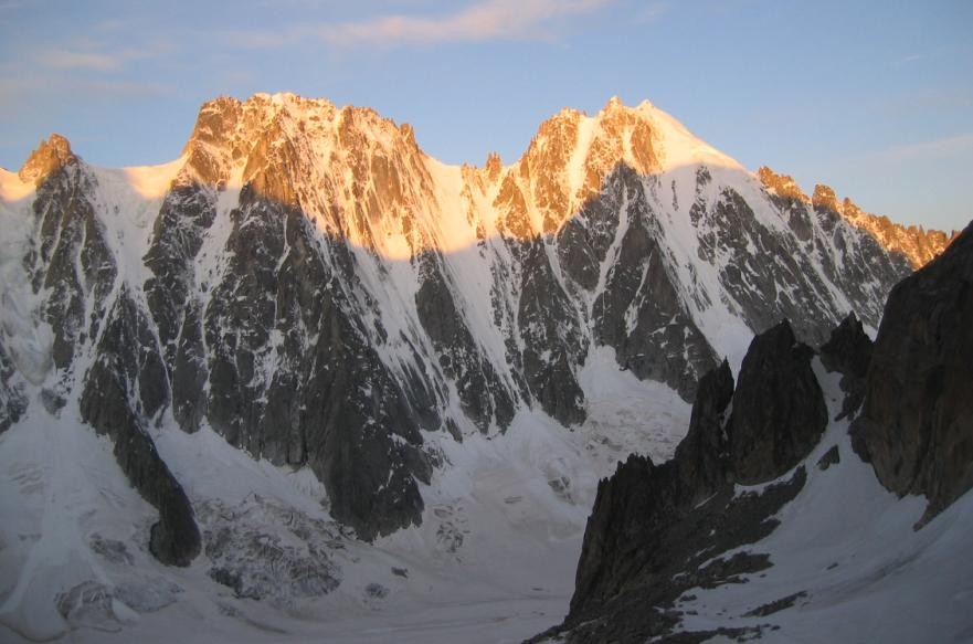 lever du soleil sur la Verte&les Droites