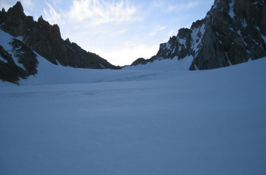 Gl. des Améthystes -col du Tour Noir (3545m)