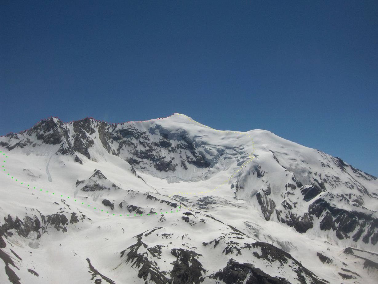 Arête N du Weissmies