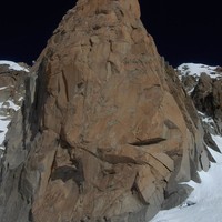 Face sud Aiguille du Midi