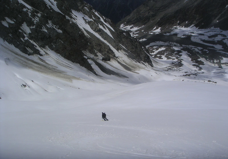 Discesa dal Fletschhorn